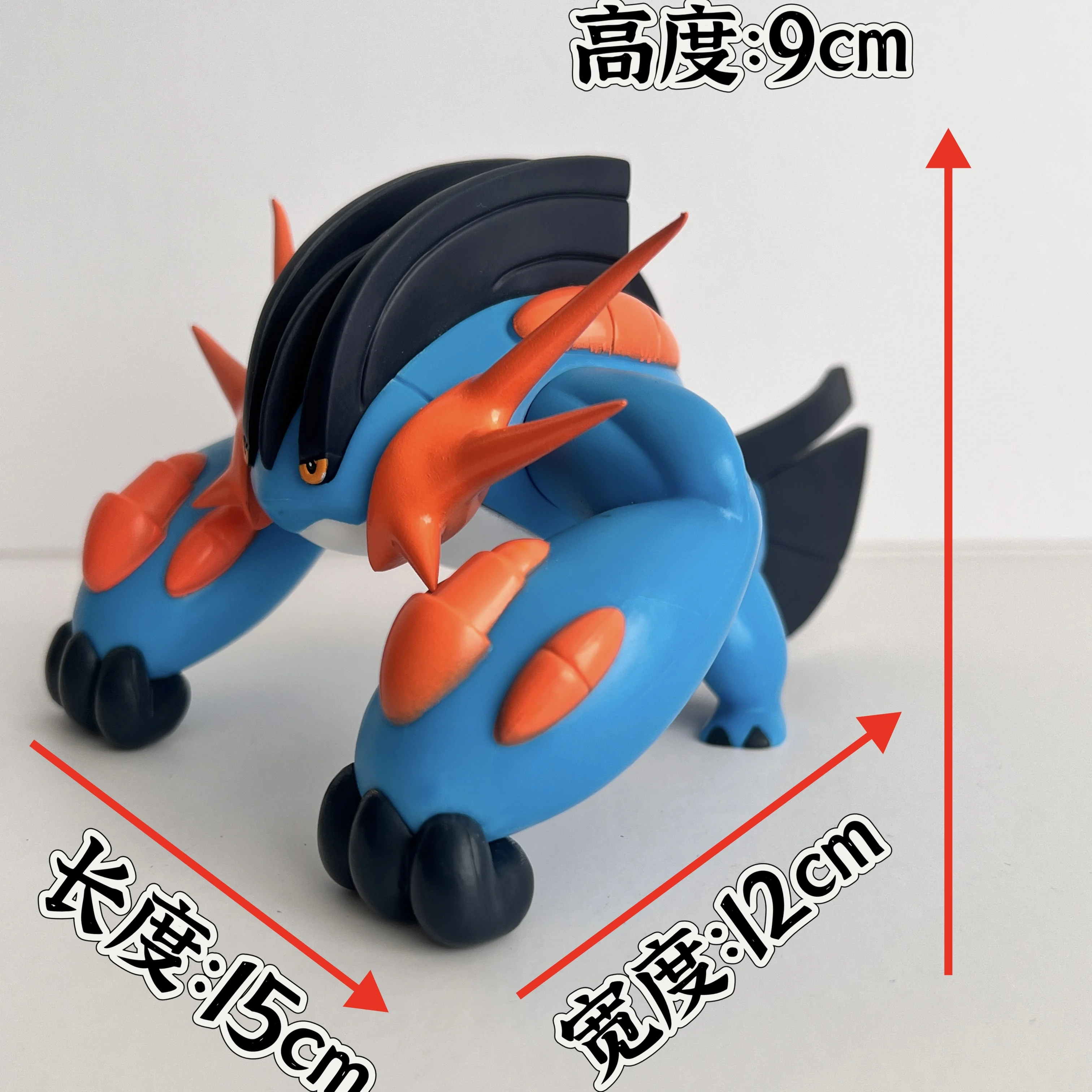 جديد 9 سنتيمتر البوكيمون Swampert نموذج لجسم لعبة أنيمي الهزلي Gk تمثال جمع تمثال مكتب دمى ألعاب أطفال هدايا عيد الميلاد