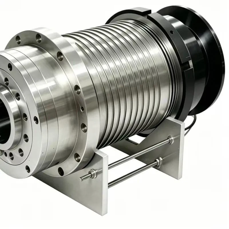 2026A2-8 60KW Permanent Magnet Synchronous Lathe Spindle High Power CNC Turning Electric Spindle Motor