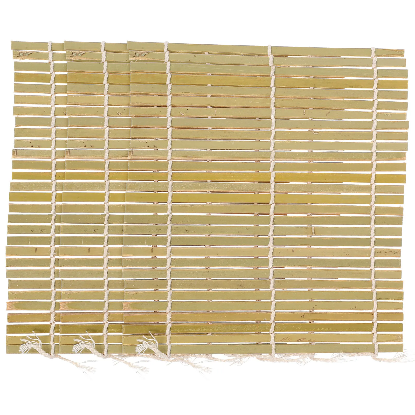 Juego de 3 Esterillas de Bambú para Enrollar Sushi, Plegables y Fáciles de Guardar, Herramienta para Preparar Comida Japonesa, Ideal para Principiantes