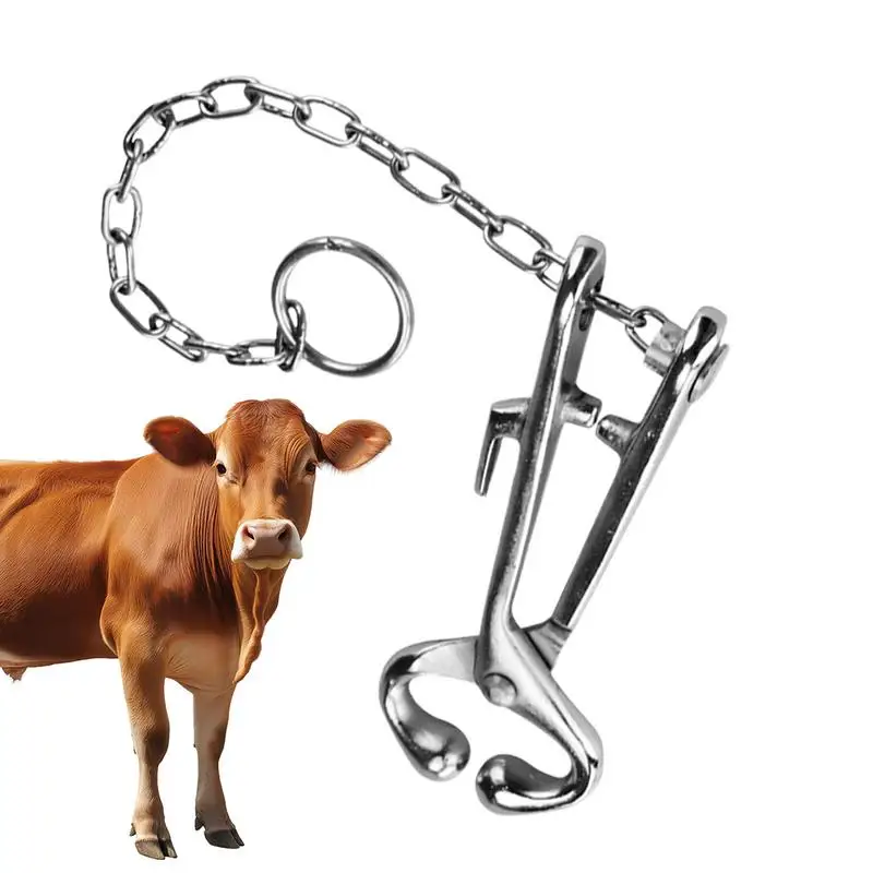 

Cow Nose Pliers For Ranch Stainless Steel Cattle Nose Ring Gardening Supplies For Farm Ranch Veterinary Beginners Home Users