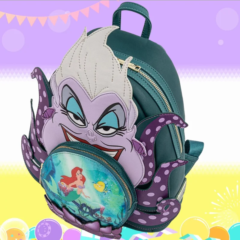 Snow White PU Leather Women's Shoulder Bag Brand Messenger Bag Cosplay Periphery Backpack Lady Wallet Birthday Gifts for Girls