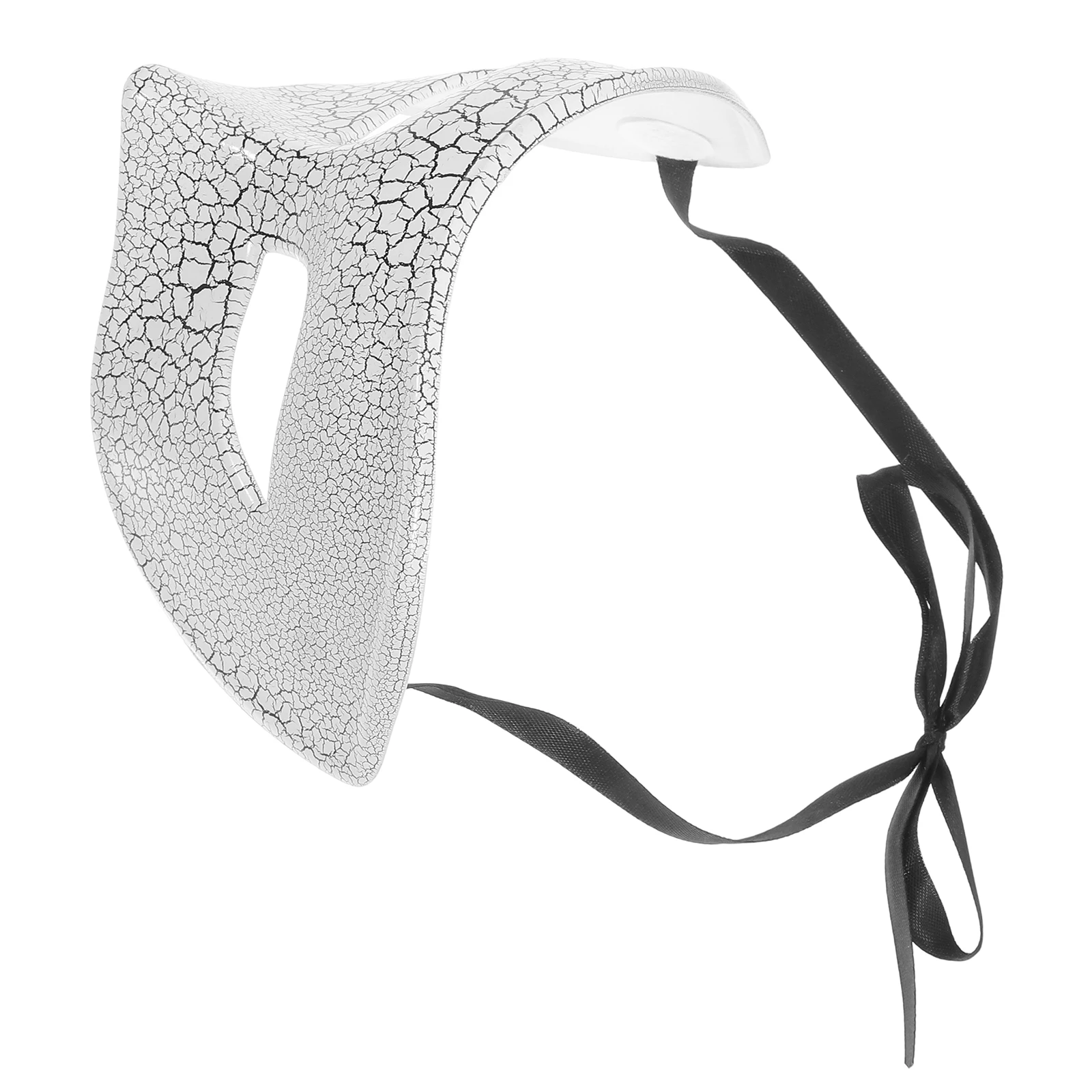

Halloween Half Face Crack Mask Scary Adult Masquerade Costume Prop Carnival Party Cosplay Plastic Comfort Mask