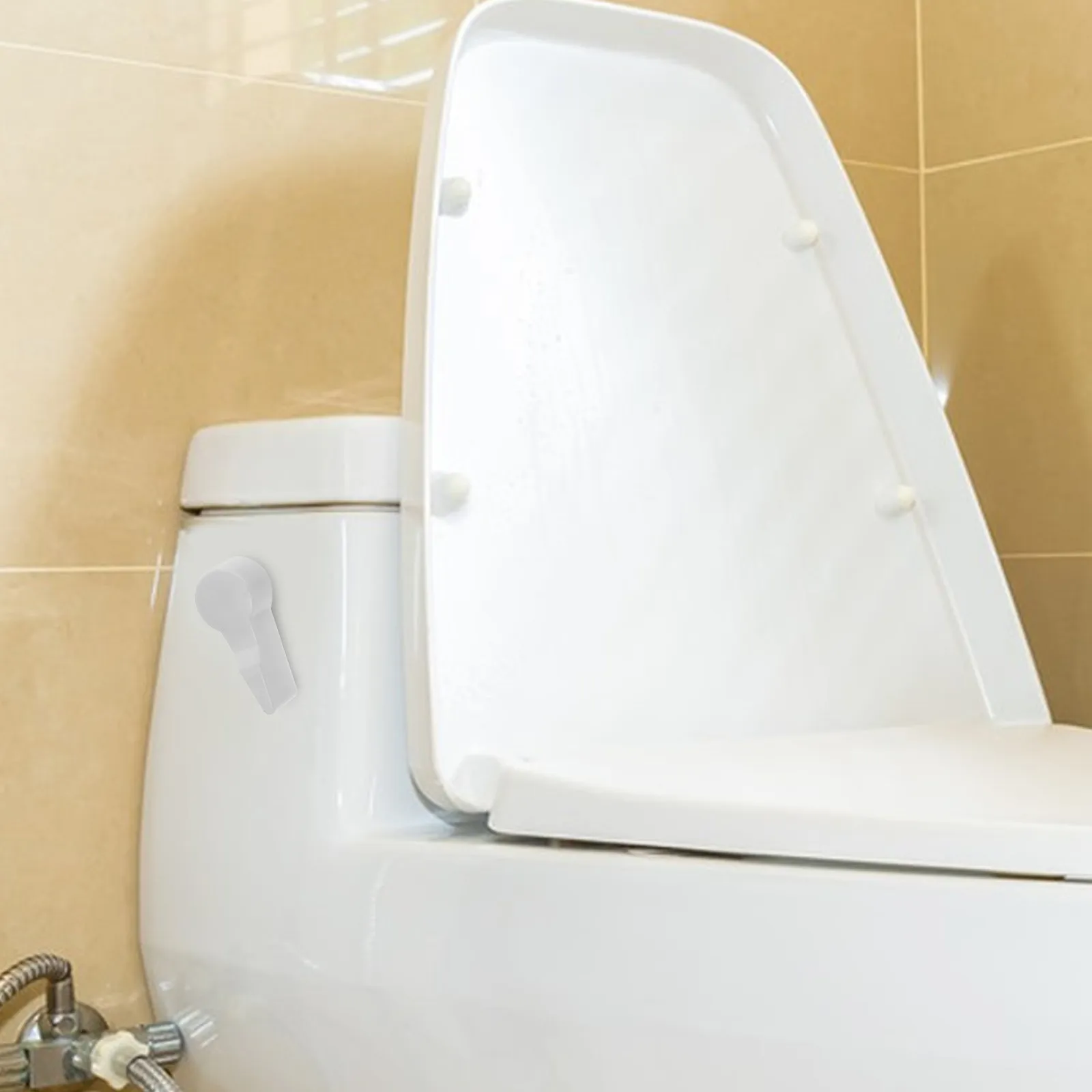

Front Wrench Switch Bathroom Toilet Flush Handle Easy Operation Efficient Flushing Simple Installation Sprinkler