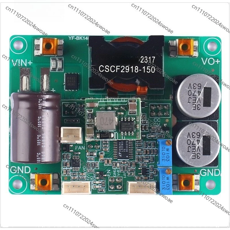 For 1000W Input 5V-55V/8A-15A Output Step-down Power Module Board Synchronous Rectifier High Voltage