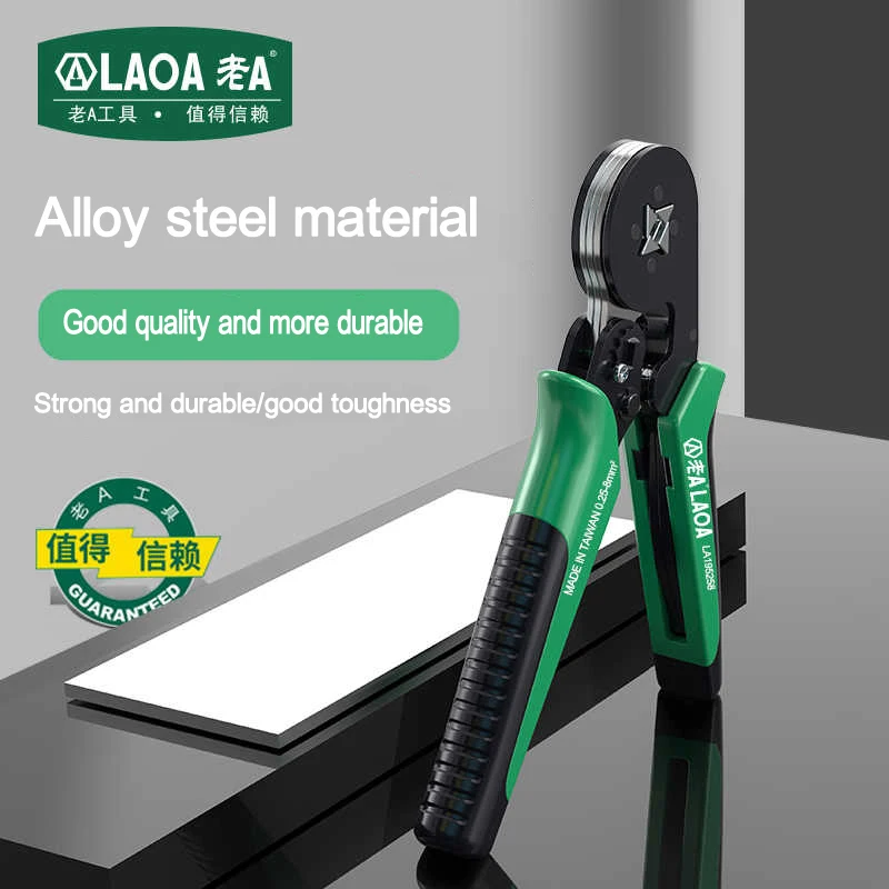 alicates-de-prensado-de-terminales-de-trinquete-cuadrilatero-laoa-alicates-de-prensado-de-estilo-europeo-la195258