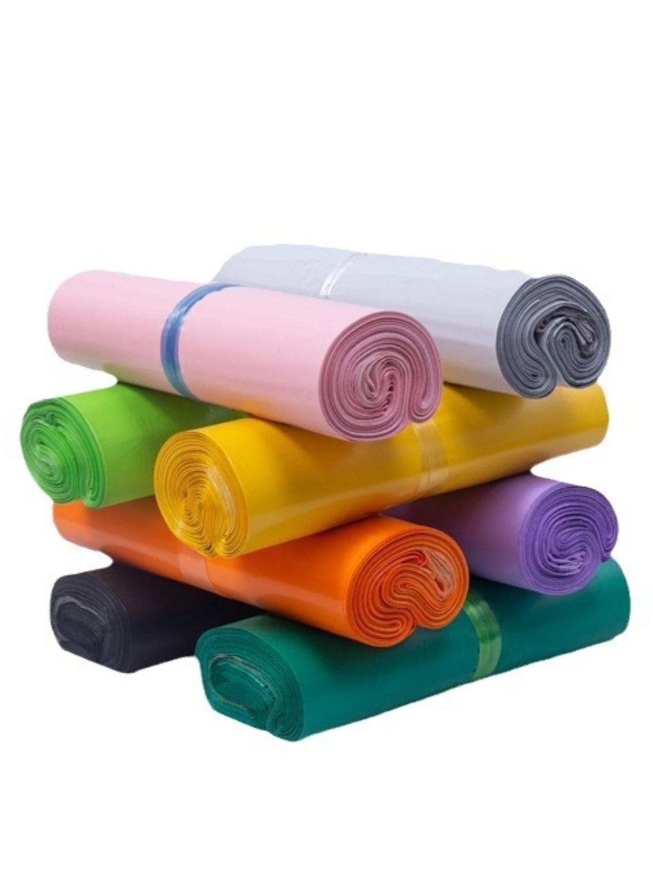 100 rosa neue Express beutel der ersten Klasse pro Rolle, die für Verpackung, Transport und Versand verwendet werden