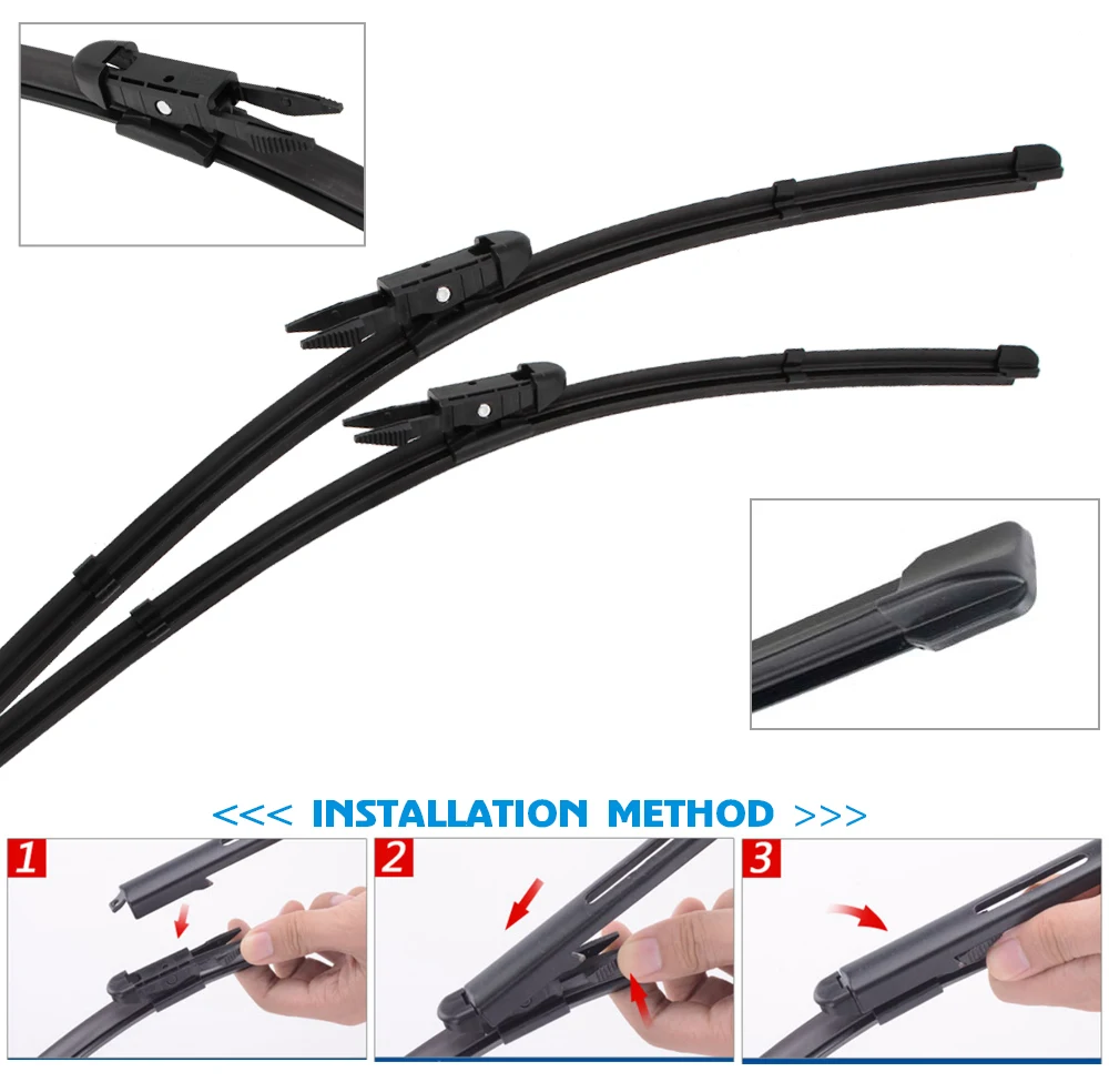 Car Wiper Blade Front Window Windscreen Windshield Wipers Blades Pinch Tab Auto Accessories for Buick Enclave 24