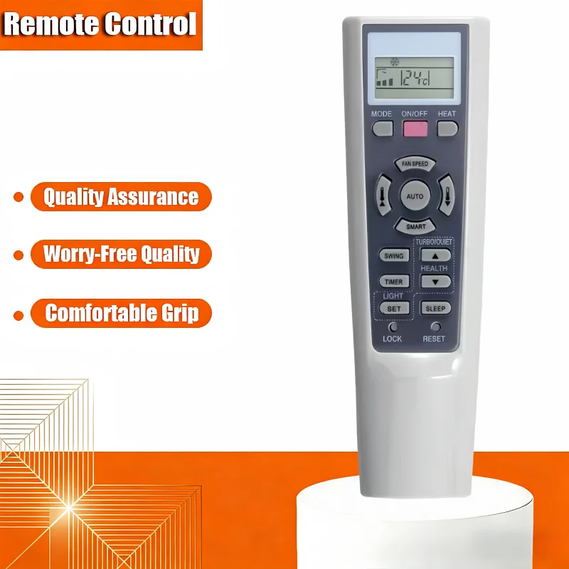 

AIR Conditioner Remote Control Compatible with Models YR-W08 YL-W08 YR-W03 YR-W02 YR-W01 YR-W04 YR-W06 YR-W07 - Replacement Con