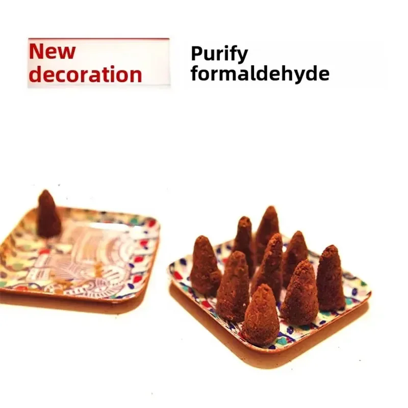 

Customized Cedar Incense cones Incense Stick New House Decoration Formaldehyde Removal Disinfection home fragrance Aromatherapy