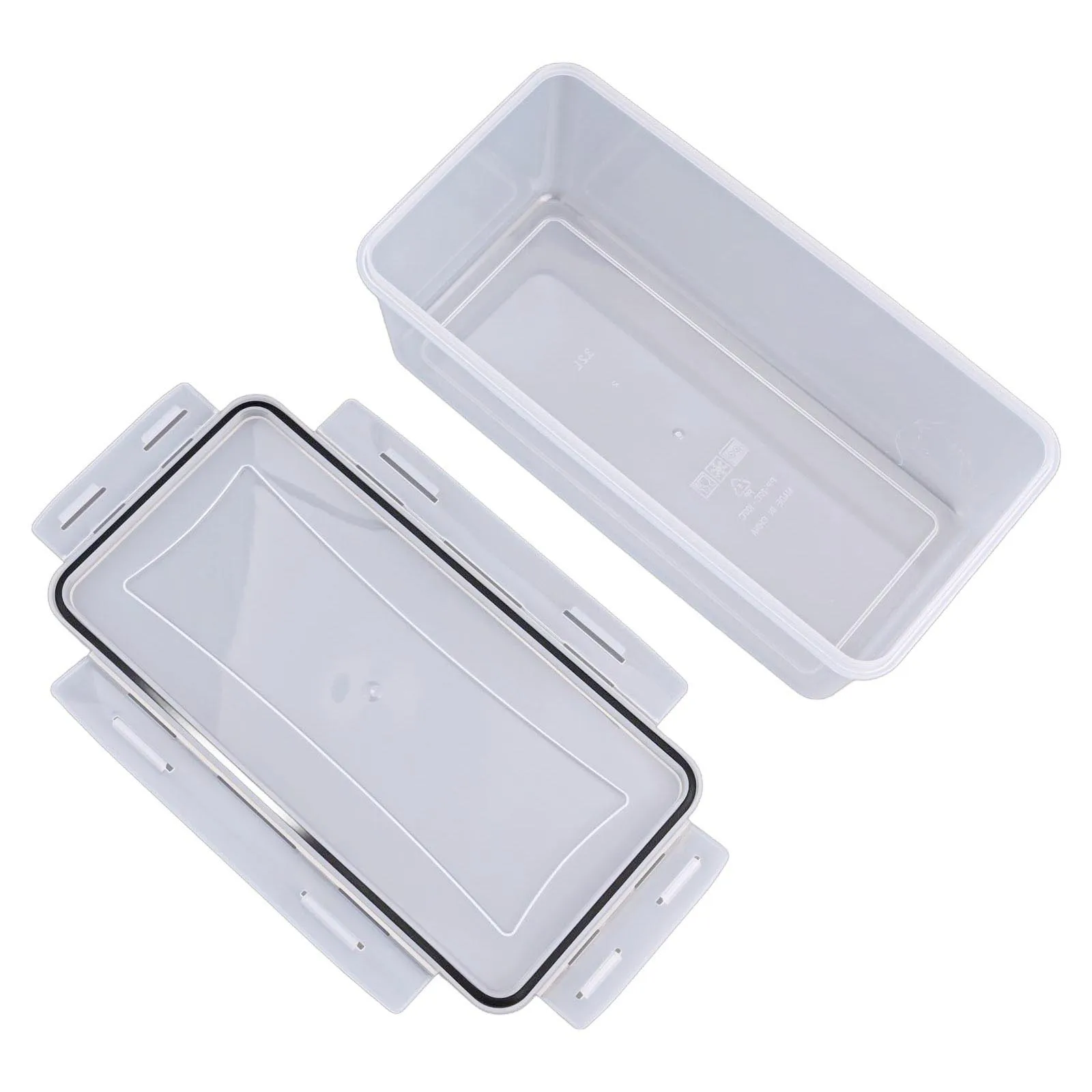 4pcs Noodle Storage Box Sealed Storage Tank Fresh-Keeping Box Pasta Storage Set Home Kitchen Cabinet Supplies