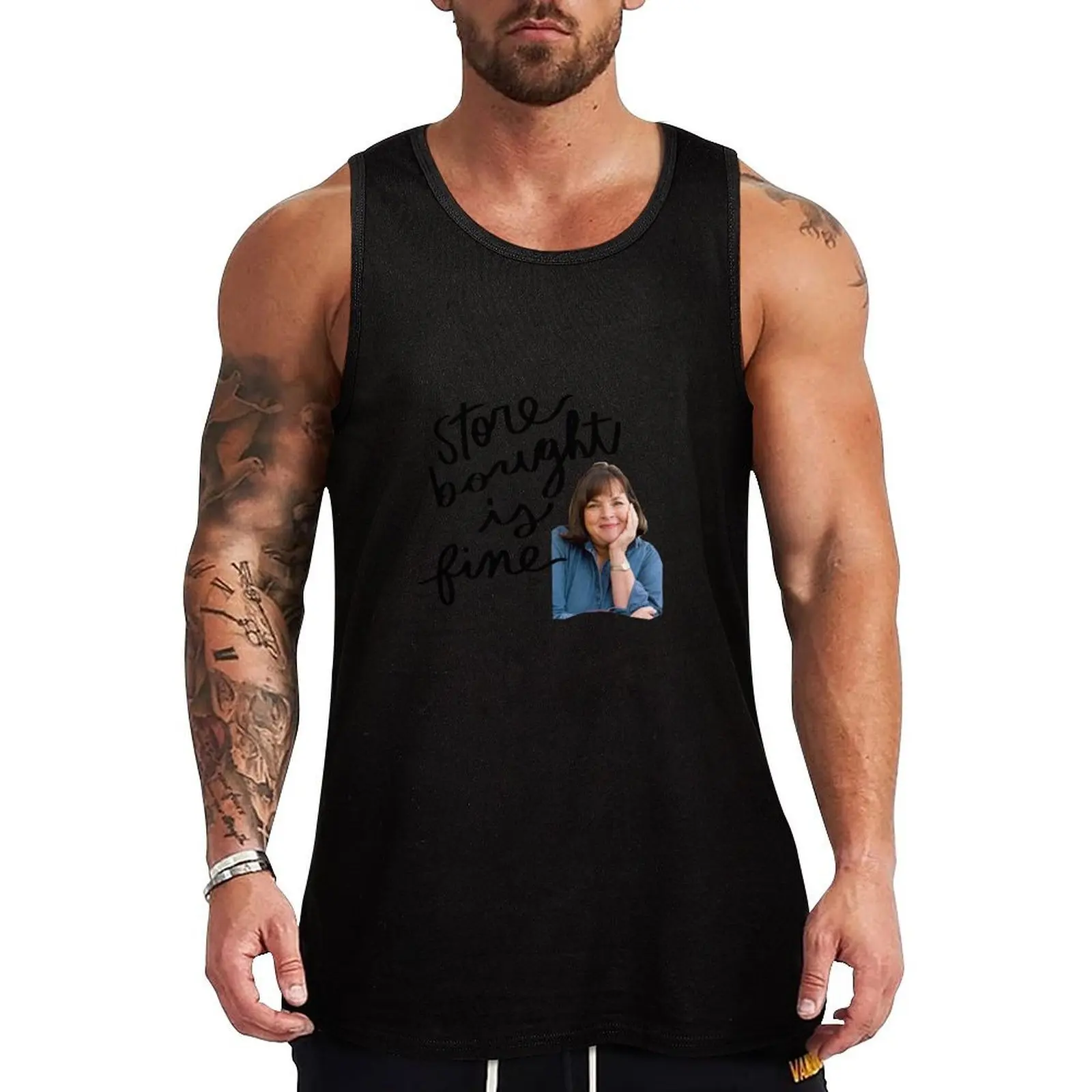 Ina Garten Tank Top Simple Basic Tank Top Regular Fit Sleeveless Shirt