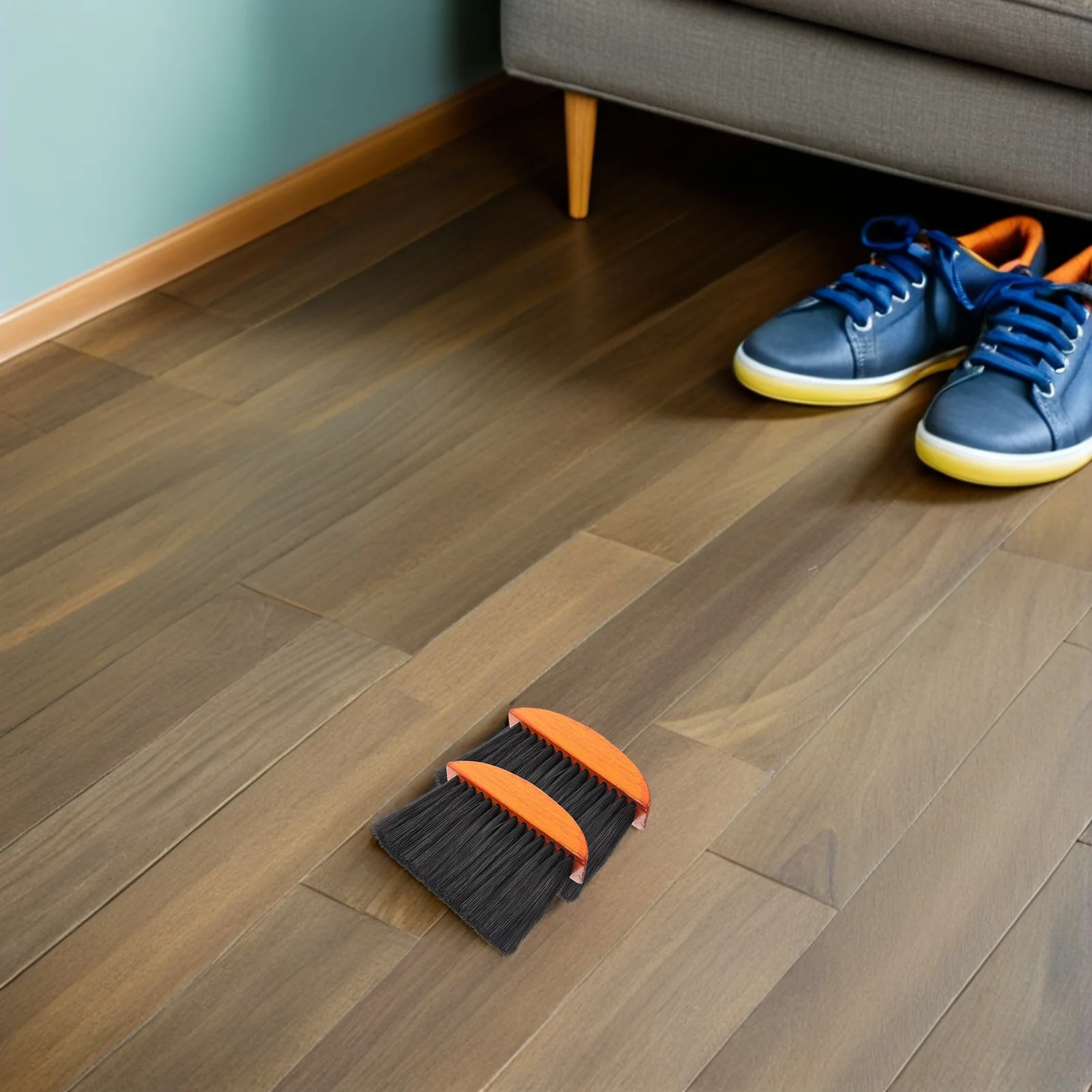 

4Pcs Fireplace Cleaning Brush Set Wood Handle Whisk Broom for Wood Stove Fire Pit Metal Surface Cleaning