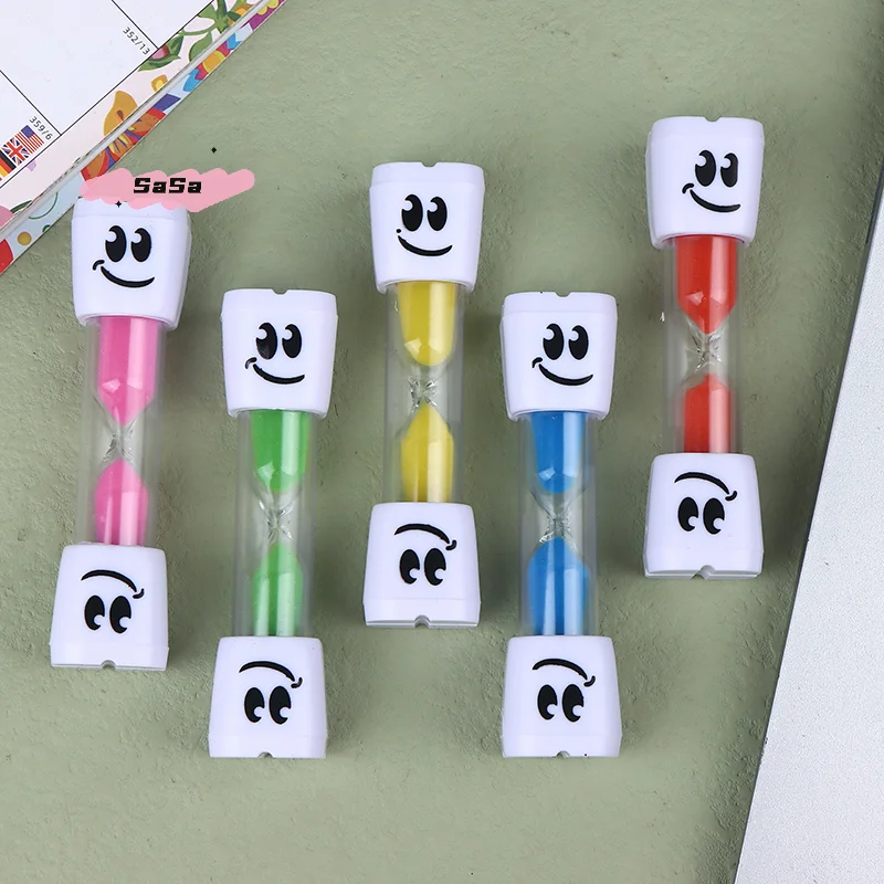 S-1 Piece 2-Minute Creative Big-Eye Timer Timer Children Tooth Brushing Sandglass Kitchen Timers Sand Clock Kids Gift