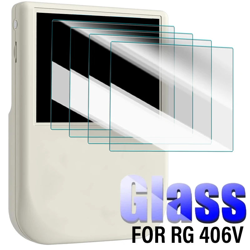 For ANBERNIC RG 406V Handheld Game Console Tempered Glass Screen Protector For RG406V HD Clear Glass Film Scratch Resistant