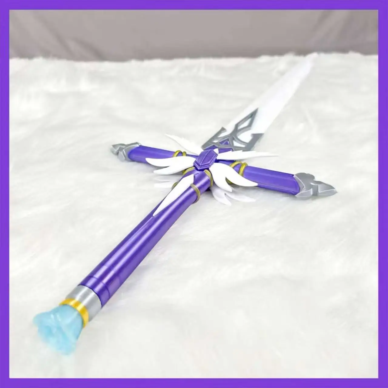 روبن جديد فارس السيف الأسلحة لعبة هونكاي ستار السكك الحديدية تأثيري الدعامة هالوين عيد الميلاد حفلة تنكرية زي الملحقات #5