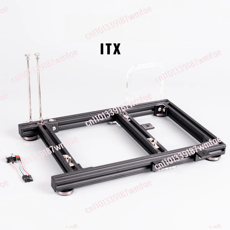 

Мини-шасси из алюминиевого сплава, открытый корпус ATX, подходит для малых материнских плат ITX