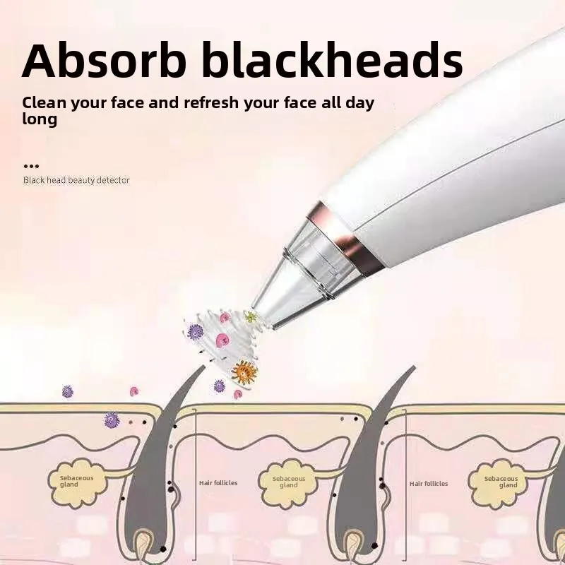 Comedondrukker Vacuümapparaat Acne Puistje Reiniger Gezicht