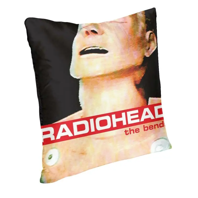 Radioheads British Rock Band Radio Pillow Case 45x45cm Sofa Luxury Cushion Cover Soft Pillowcase