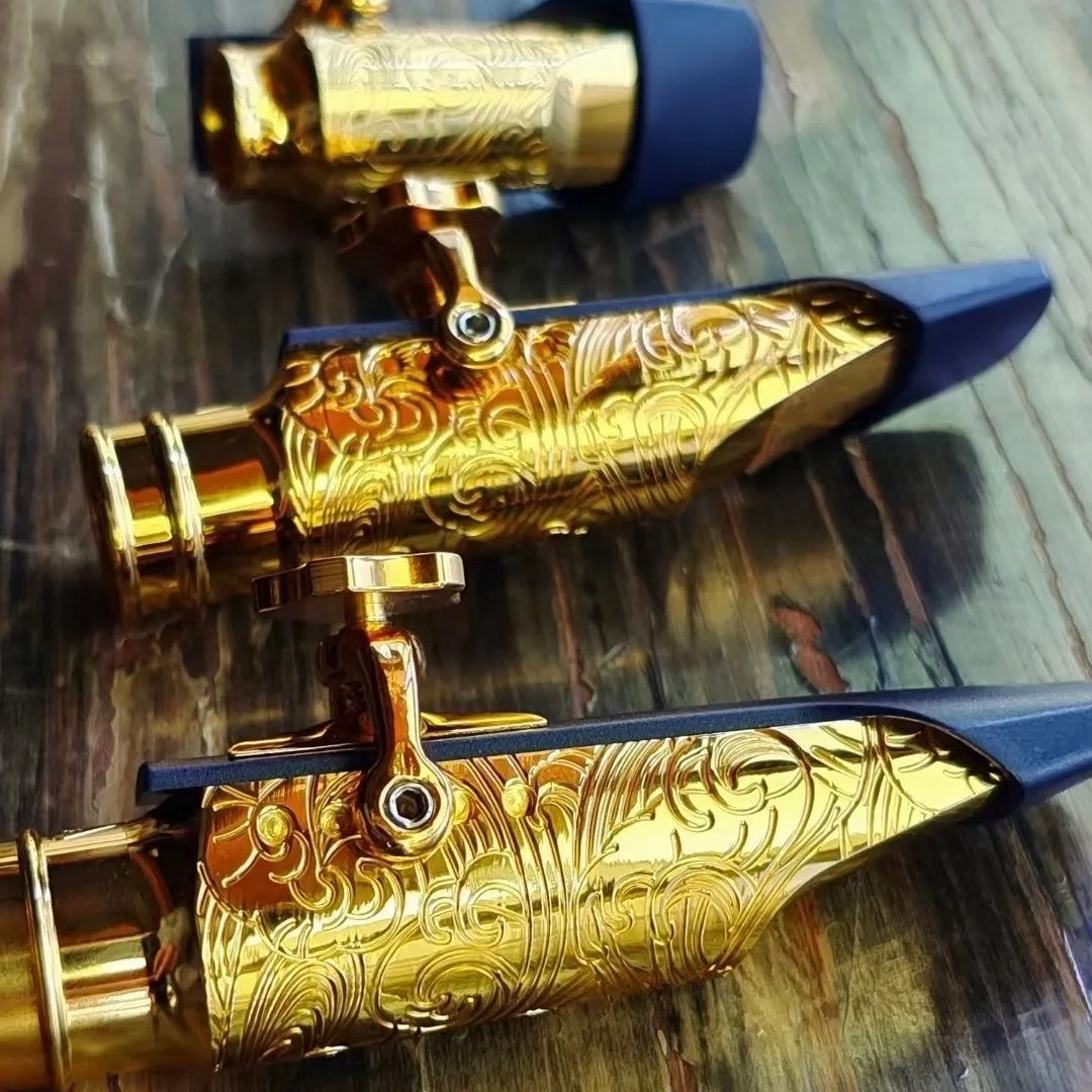 French saxophone engraved metal mouthpiece accessories, item number 5678, are all available