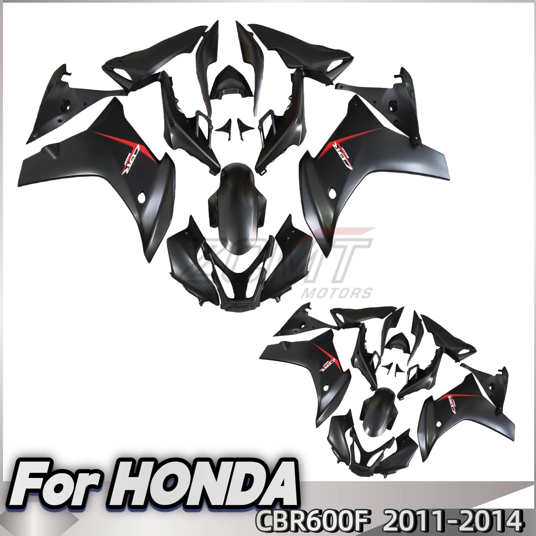

For Honda CBR600F CBR 600F 600 CBR600 F PC41 2011 2012 2013 Sport Cowl Body Fairing Kit Bodywork ABS Injection Gloss Matte Black