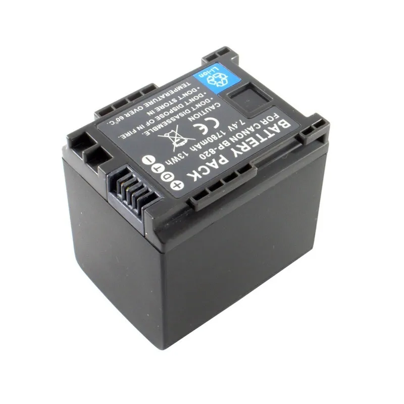 Bateria XA15 BP-828 BP828 BP-820 BP820 Bateria para bateria Canon XA15