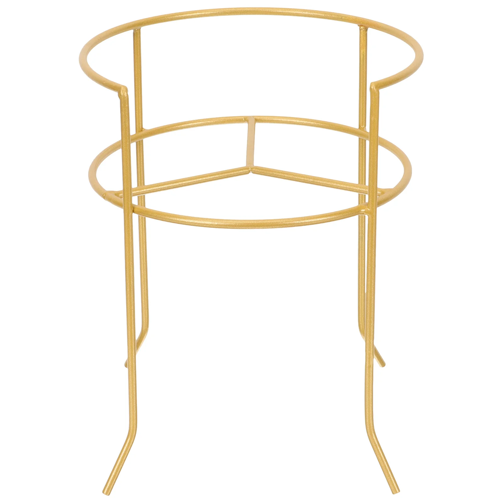 

Gold Slim Legs Iron Beer Bucket Stand Stable Drink Dispenser Holder for Bar Home Party Beverage Bucket Holder Home Supplies