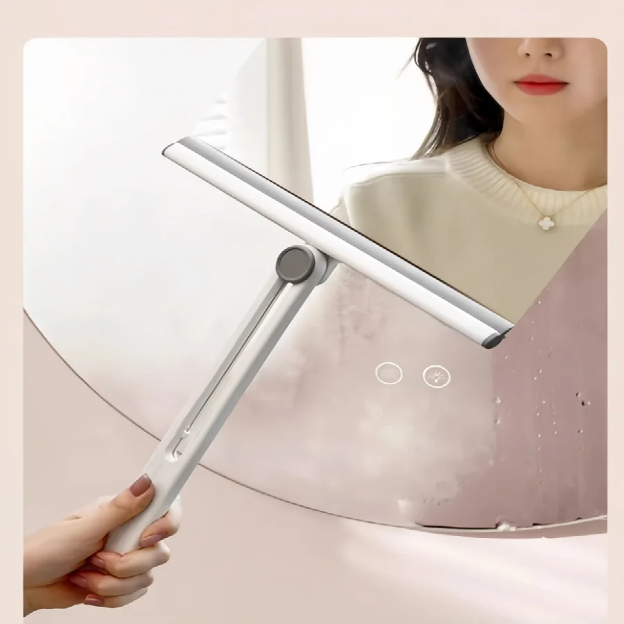 

Premium Shower Squeegee,Home Folding Squeegee for Cleaning Glass and Removing Water Stains Household Window Squeegee Tile Shower