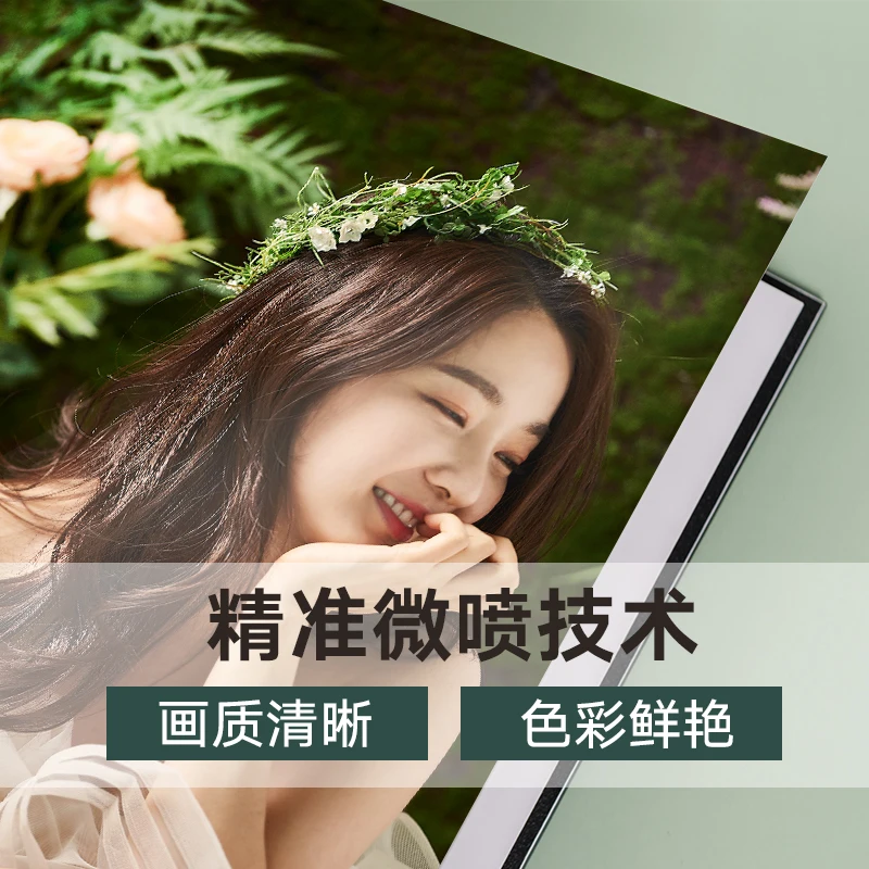 Aangepaste fotoalbum aangepaste fotoboek creatie acryl studio trouwfoto's kinderen paren foto