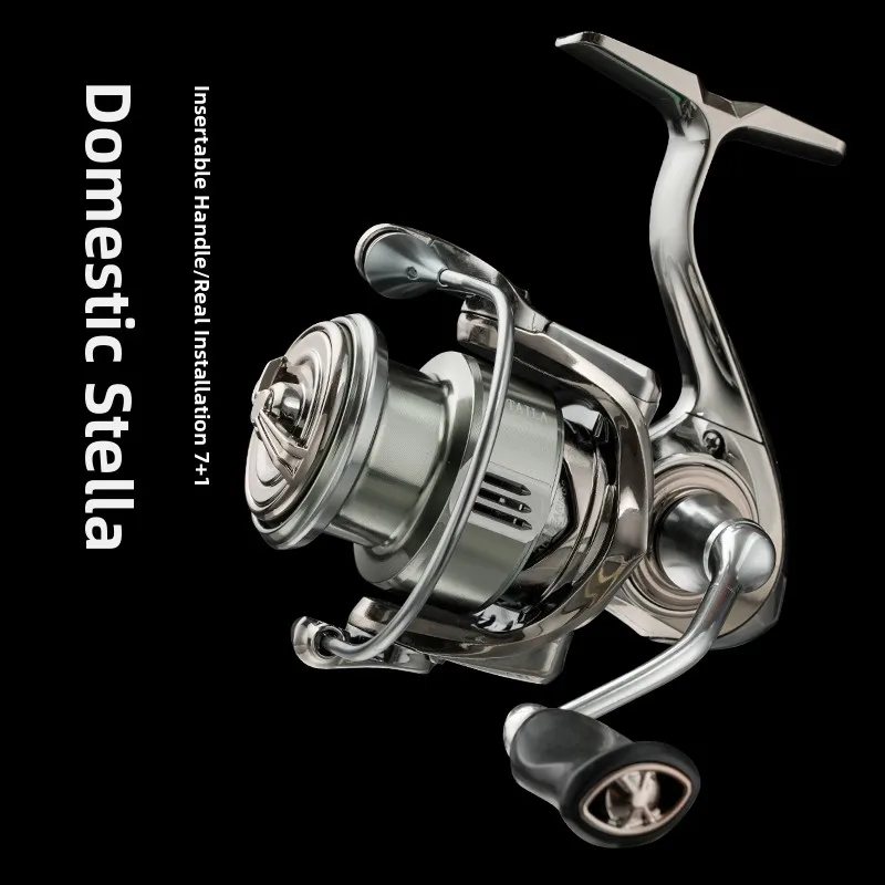 ステラ-stl-中国製スピニングリール-シャローカップ-ロードルアー-フルメタル-防錆-長距離投げ-海釣り-ダブルクランク