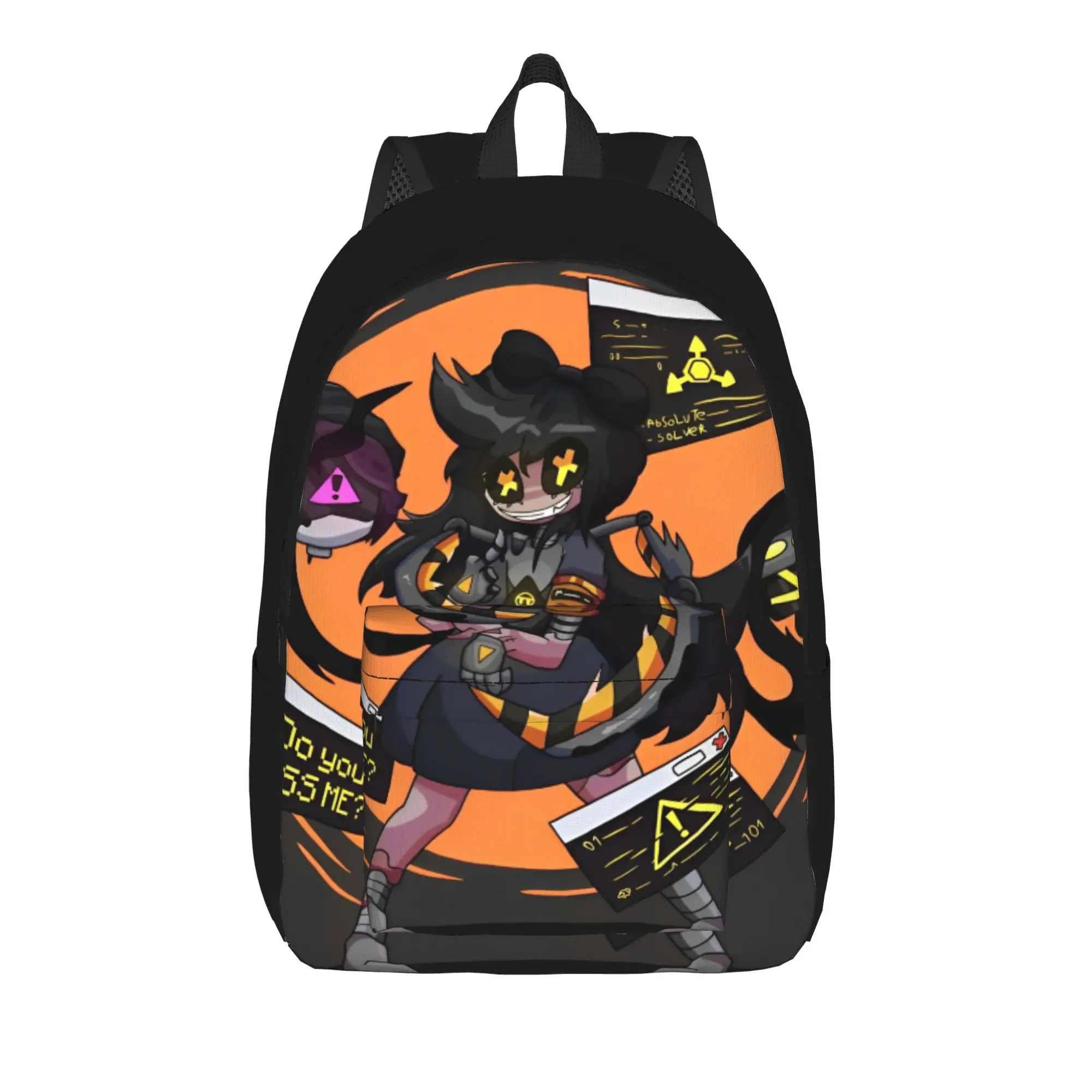 

Murder Drones Backpack Pretty Backpacks Student Unisex Outdoor Style Pattern School Bags Designer Rucksack