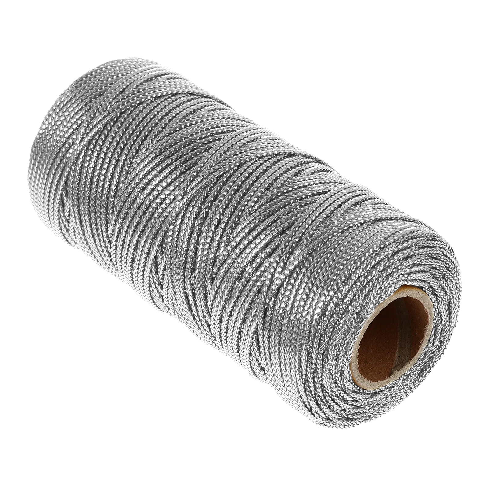 Gold Line Twine ห่อของขวัญด้ายสายไฟโพลีเอสเตอร์บรรจุภัณฑ์ใช้ในร่มกลางแจ้งโครงการหัตถกรรมร้านกาแฟขนมหวาน