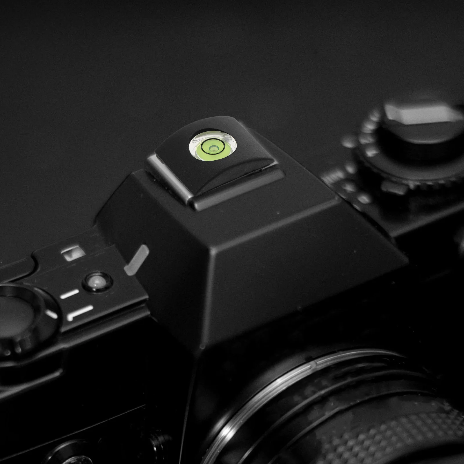 Spirit Level Hot Shoe Mount SLR Camera Alignment Tool Leveler Acrylic Leveling Indicator