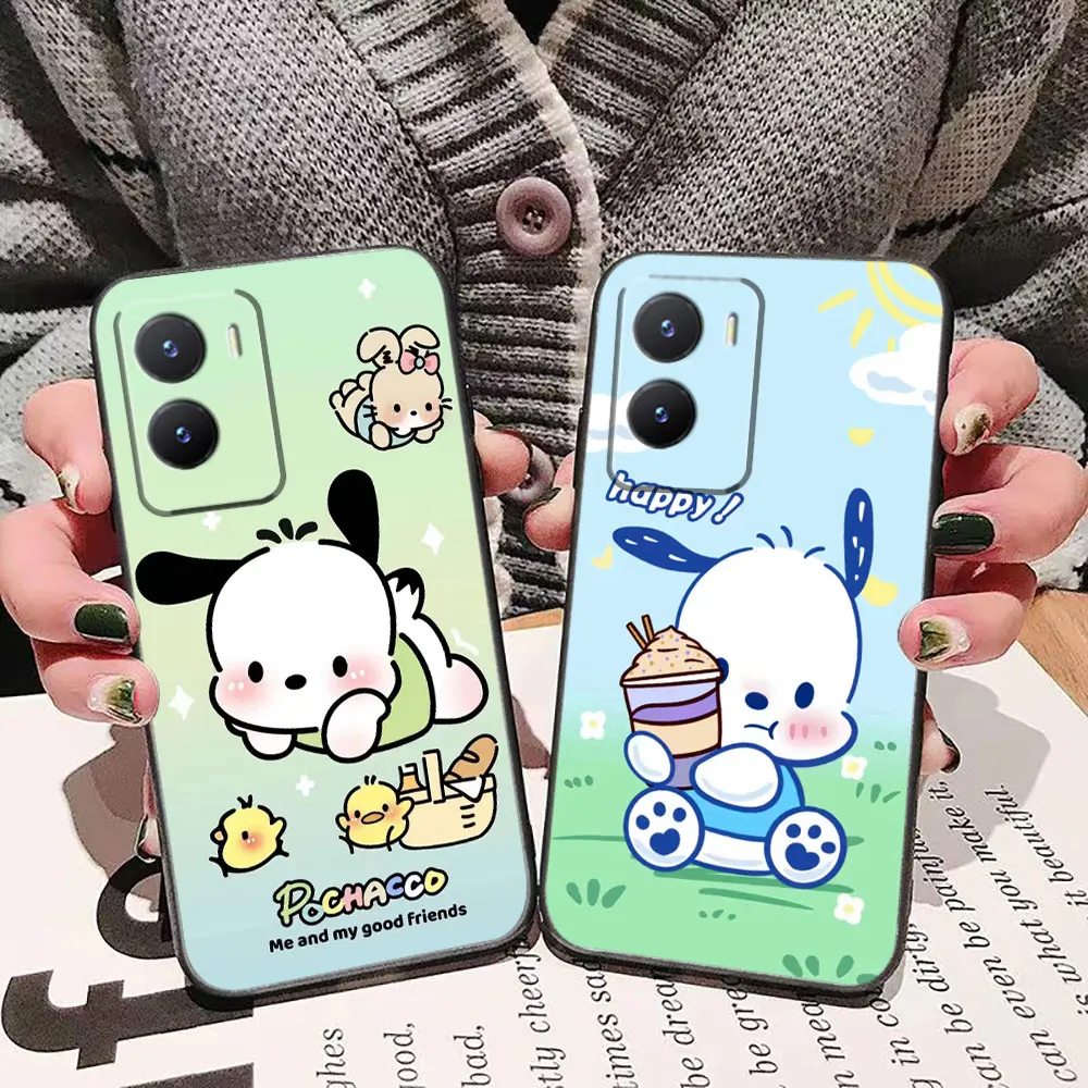 

Cute Dog Pachacco Phone Case For VIVO Y100 Y93 Y78 Y77 Y76 Y72 Y50 Y51 Y36 Y35 Y28 Y27 Y22S Y21 Y20 Y17 Y17S Y16 y15s Case Capa