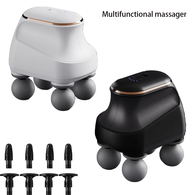 Customizable Massage Gun Head Four Heads Ball For Massage Gun Accessoires Fascial gun massage headBack Massagerrelieve lumbar