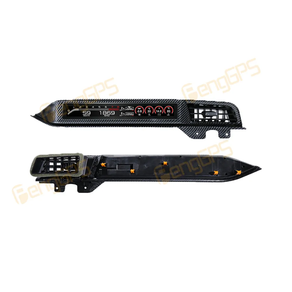 US Warehouse Car Passenger Screen Instrument Dashboard For Ford Mustang 2015-2021 Digital Cluster Copilot Display