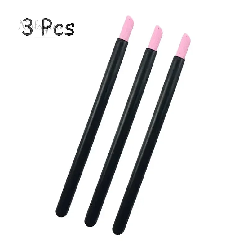 1/5PC Nail Art Quartz Grinding Pen Cuticle Scissors Dead Skin Remover UV Gel Polish Manicure Stick Files Tools