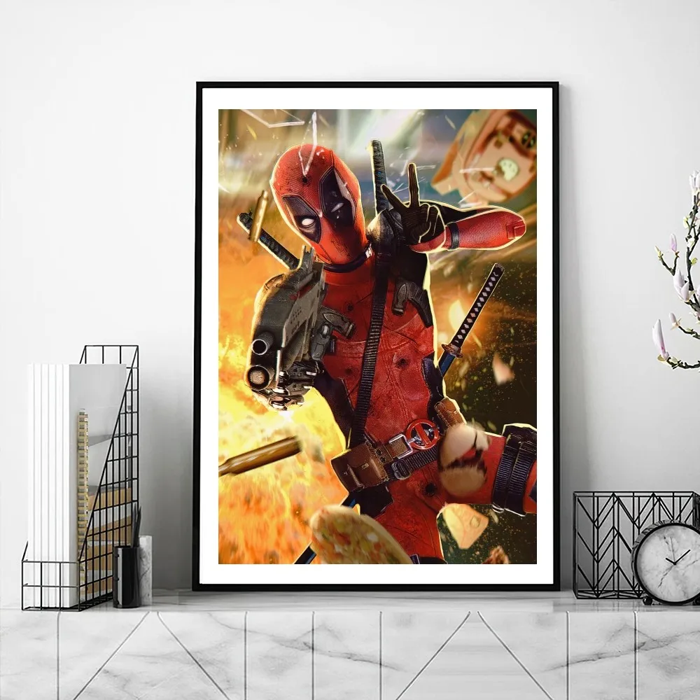 Bestia królestwo D-Deadpool-filmowa galeria plakatów wydruki samoprzylepne dekoracje do domu naklejki ścienne naklejka do pokoju życia