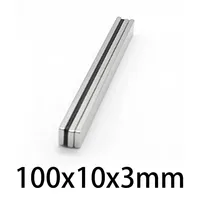 100x10x3mm Strong  Magnet 100*10*3mm  Block Magnets Powerful magnetic 100X10X3 For Home Refrigerator,Office,DIY