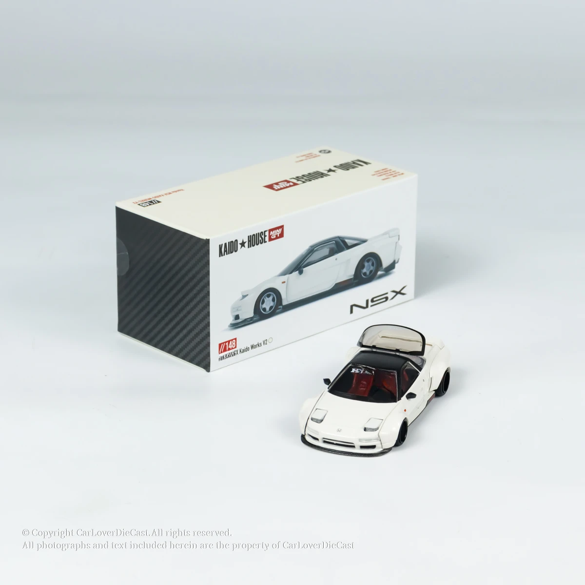 Kaido House + MINIGT 1:64 NSX (NA1) Kaido WORKS V2 Model car