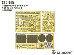 ET Model C35-005 1/35 WWII German Panther D For DRAGON Kit