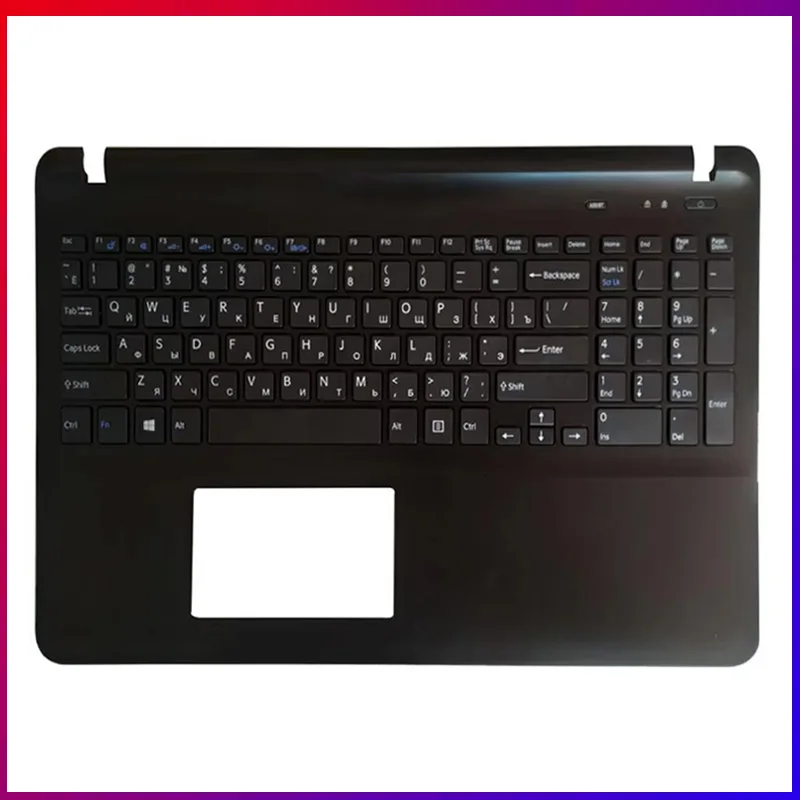 Russian/US/Spanish Laptop Keyboard FOR Vaio SVF152C29U SVF152C29W SVF152C29V SVF152C29X SVF152A29L Palmrest Upper
