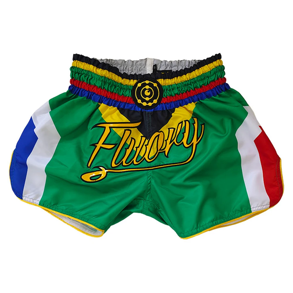 

FLUORY MTSF93 MMA Fighting Muay Thai Shorts Boxeo Boxer Training Sports High Quality Kick Boxing Fitness Athletic Pants For Kid