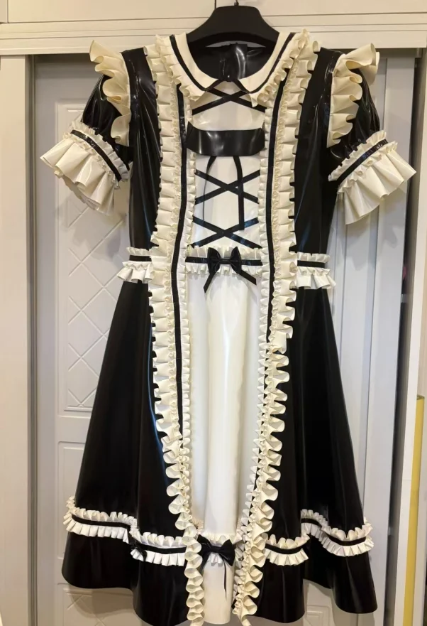 Latex clothing, latex dresses, back zippers, custom colors and sizes 0.4