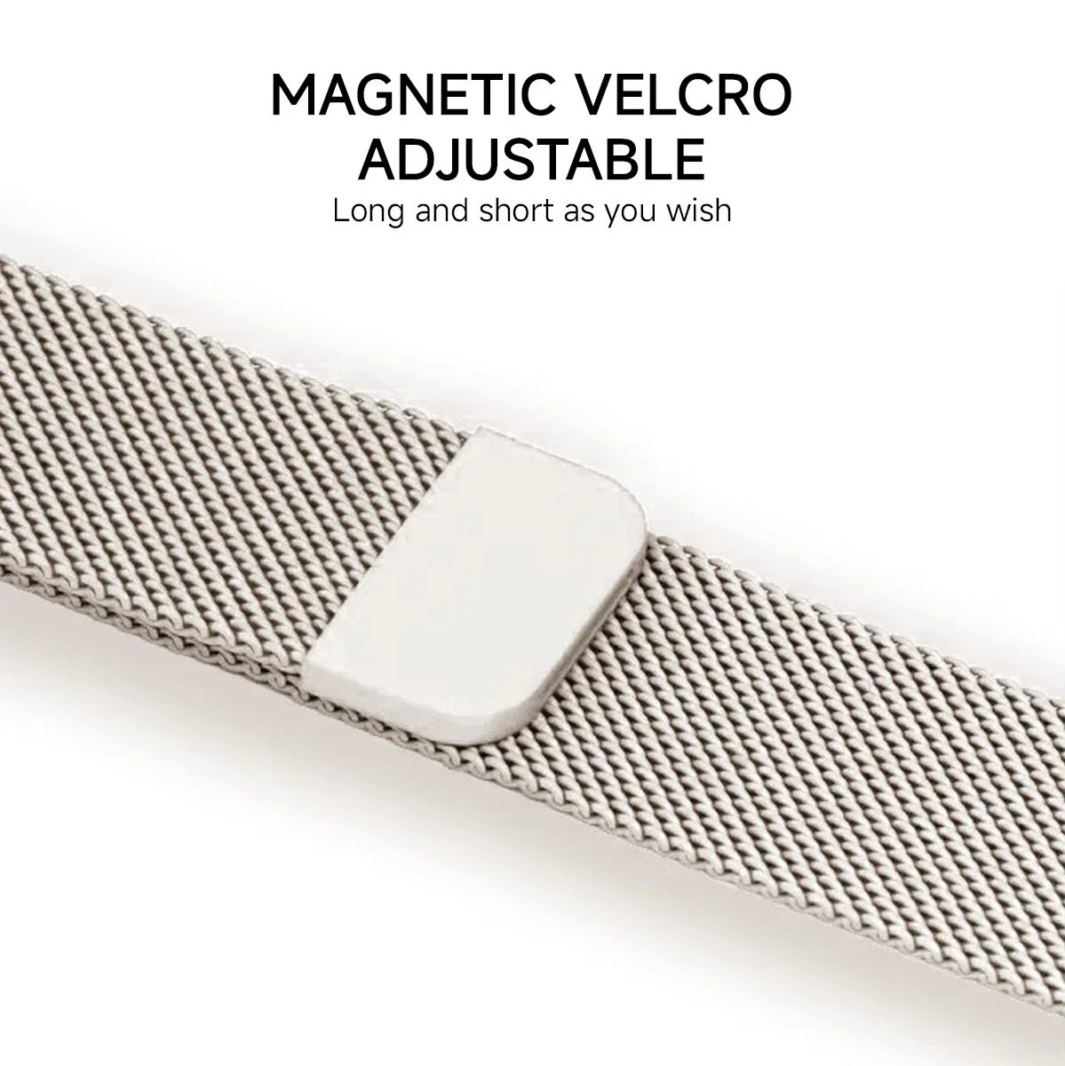 Pasek Milanese Loop do Samsung Galaxy Watch 8 Classic 44mm-40mm, bransoletka ze stali nierdzewnej z magnetycznym zapięciem, pasek do Galaxy 8 46mm