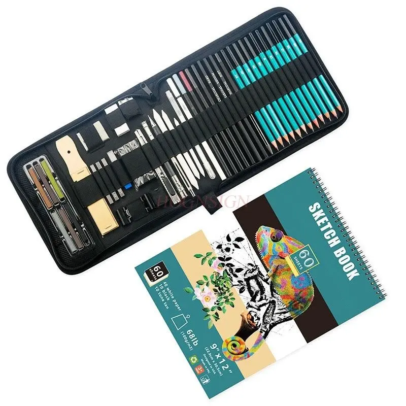 مجموعة أقلام رسم جديدة مجموعة أقلام رصاص كربون معدنية عالية السطوع #3