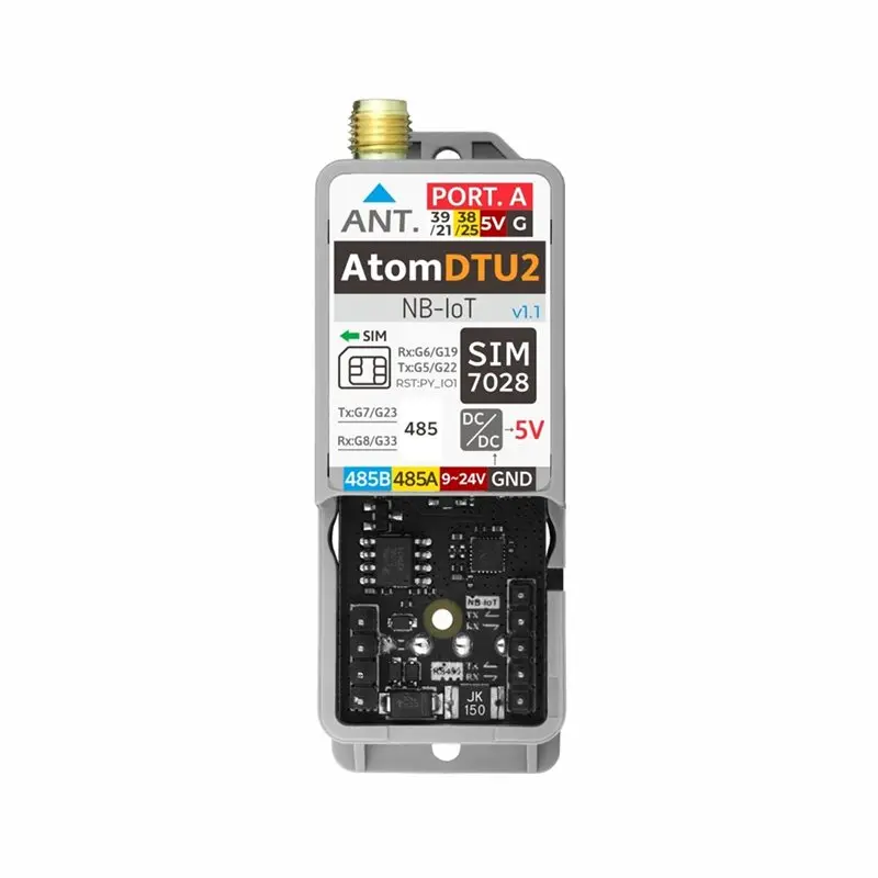AT41 Atom DTU NB-Lot2 V1.1(SIM7028) Global Version NB-Iot Wireless Transmission Unit Support For Cat-NB Bands