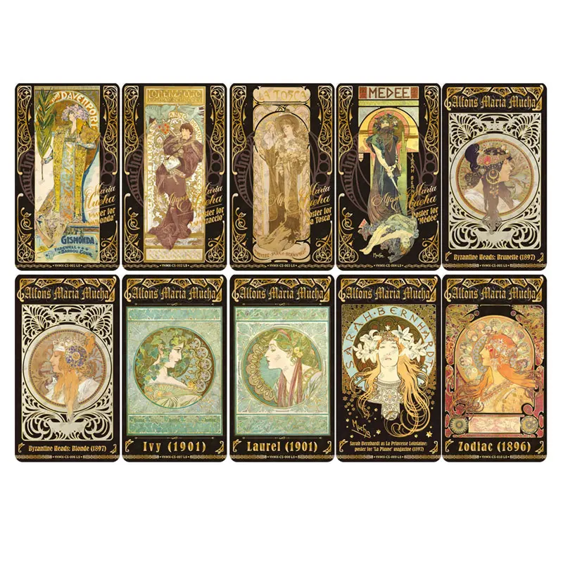 KAYOU Eternal Mucha Series 1 CH/ZB/YS/XY/HH/SJ/HZ/XB/PR/SPR Heritage Collection Card Flower Collection Genuine Collection Card