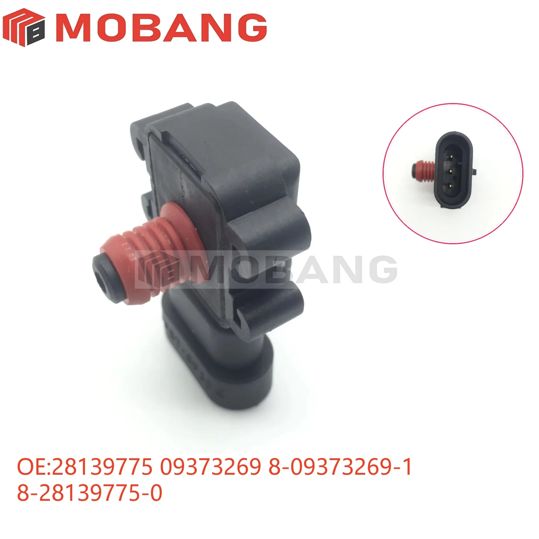 1/3/5PCS High Precision MAP Sensor 28139775 09373269 8-28139775-0 8-09373269-1 Intake Manifold Absolute Pressure Sensor Auto Eng