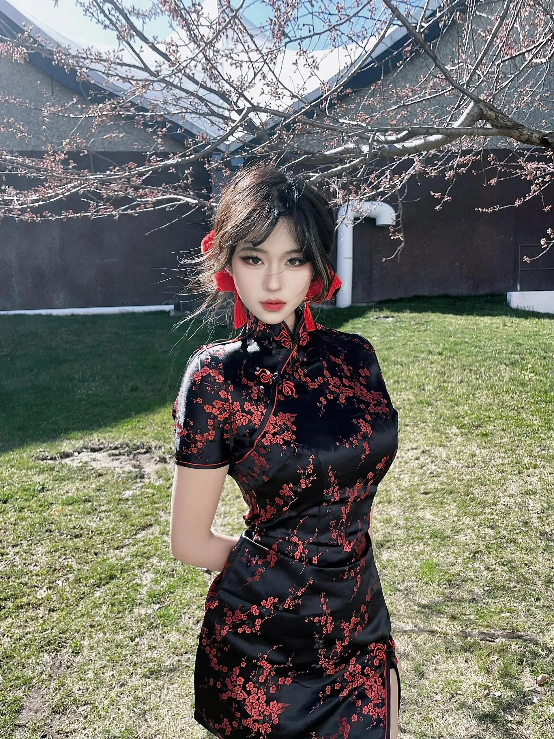 Nieuwe Chinese Sle Dr Halloween Cisas Cosplay orm School orm Maid orm ort Sve Lage Split