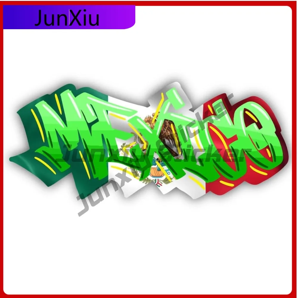 

Mexico Flag Graffiti Lettering Vinyl Sticker Country Funny Adult Joke Humor Decal Car Truck Water Bottle Stickers Camping Car
